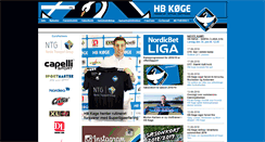 Desktop Screenshot of hbkoge.dk